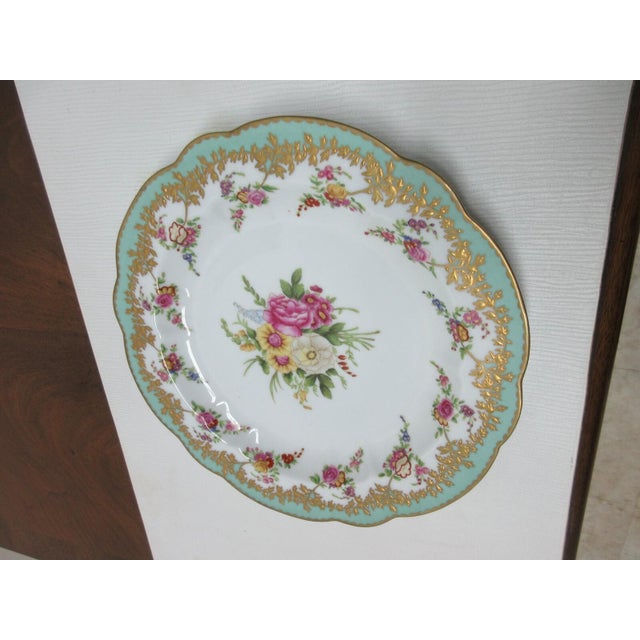 Asian 1980s Chelsea House Decorative Floral Design Dining Plate Asian Inspired For Sale - Image 3 of 9