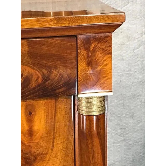 Antique Biedermeier Secretary Desk, Germany, 1820s For Sale - Image 6 of 10