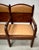 Brown Art Deco 2-Seater Bench in Mahogany, 20th Century For Sale - Image 8 of 13