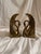 Vintage Art Deco Style Cast Brass Swan Bookends For Sale In Boise - Image 6 of 6