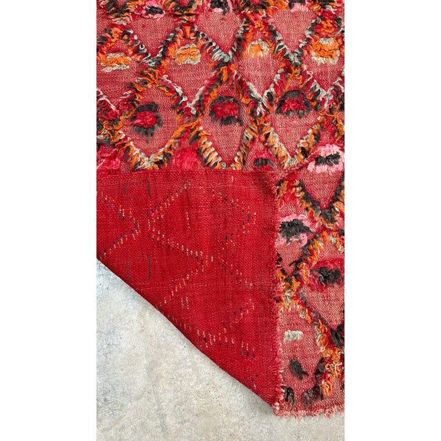 1980s Moroccan Kilim Talsint Rug - 6.6 X 3.97 Ft For Sale - Image 9 of 10