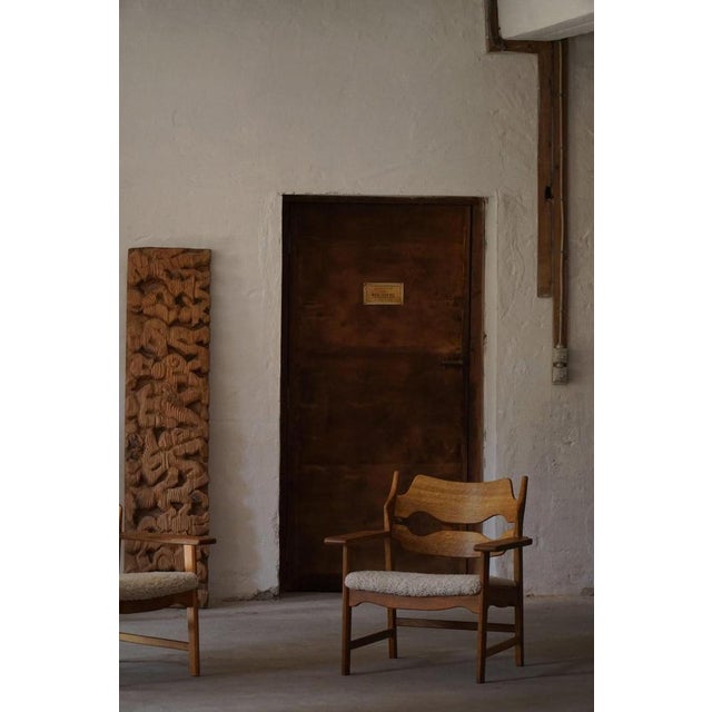 Set of Danish Razorblade Lounge Chairs by Henning Kjærnulf, 1950s For Sale - Image 6 of 18