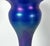 Art Nouveau Loetz Iridescent Blue Glass Vase: Austrian Pierced Art Nouveau Vase, c. 1905 For Sale - Image 3 of 10