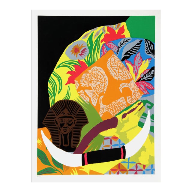 Still Life, Hunt Slonem Screen Print For Sale