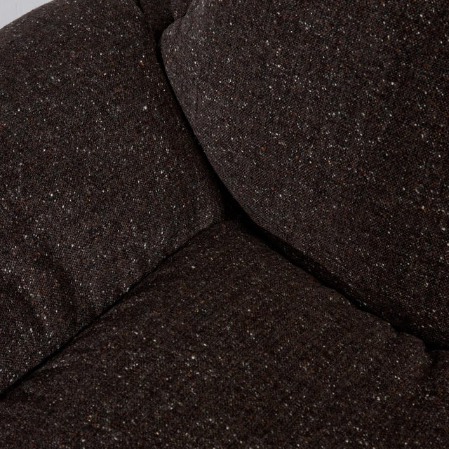 Textile Set of P60 Lounge Chair and Ottoman, 1962 For Sale - Image 7 of 18