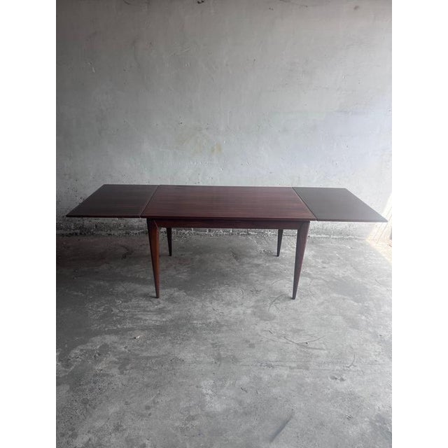 1960s Danish Rosewood Model 254 Extendable Dining Table from Niels O. Møller, Denmark, 1960s For Sale - Image 5 of 10