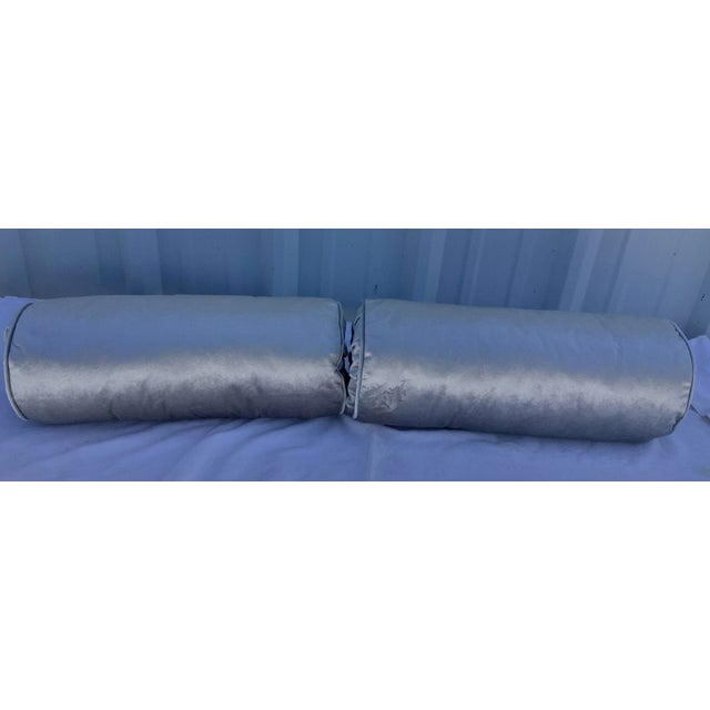 Please note the Dimensions of the pillow Velvet Contemporary Oblong Gray Pillows. These are beautiful and goes with any...