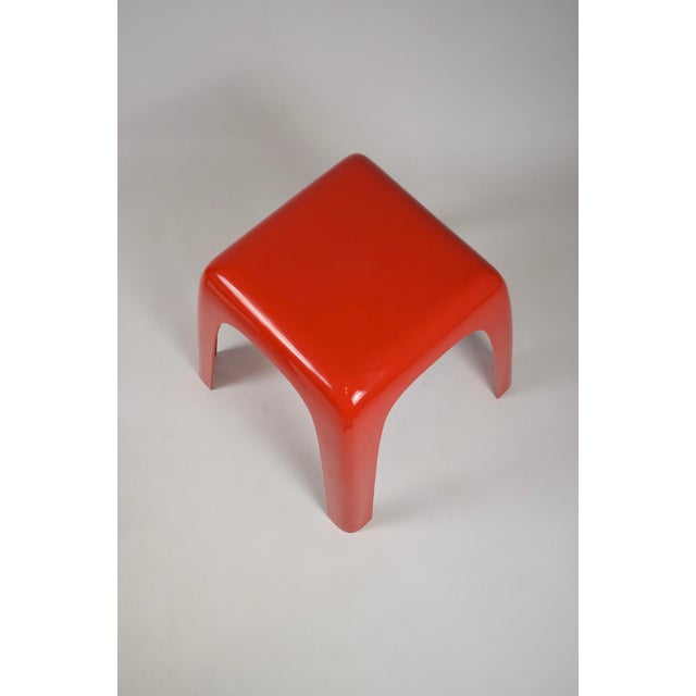 Small Stool by Castiglioni for Valenti, Italy, 1970s For Sale - Image 17 of 18