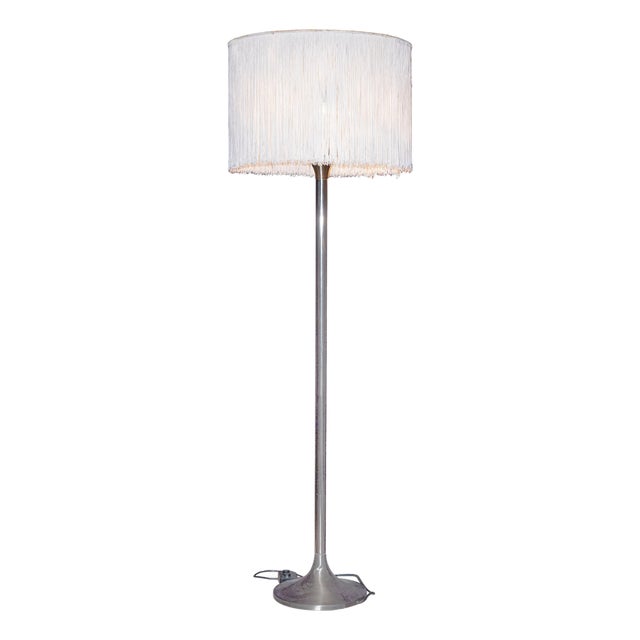 Vintage Metal Floor Lamp by Gianfranco Frattini, Italy, 1960s For Sale