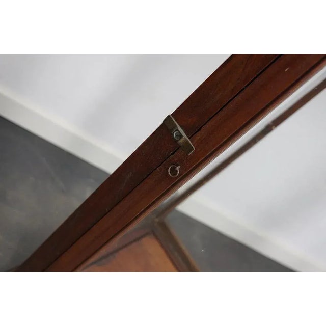Wood Victorian Mahogany Museum Display Cabinet For Sale - Image 7 of 12