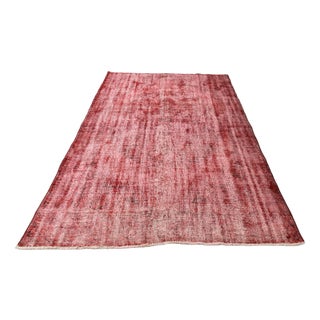 Vintage Cotton and Wool Rug For Sale