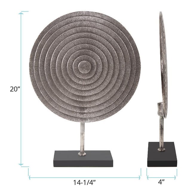 Silver Kilo Disc- Large For Sale - Image 8 of 8