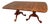 1980s Henredon Georgian Flame Mahogany Double Pedestal Dining Table For Sale