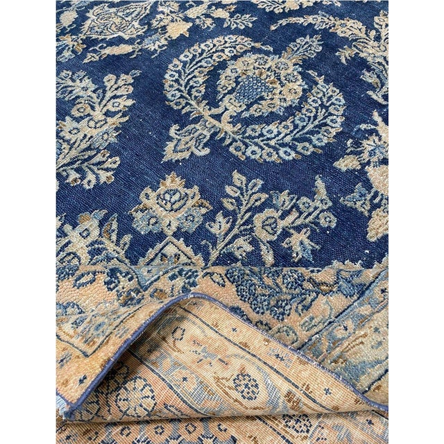 Traditional 1960s Old Persian Hamedan Area Rug 9x15 For Sale - Image 3 of 7