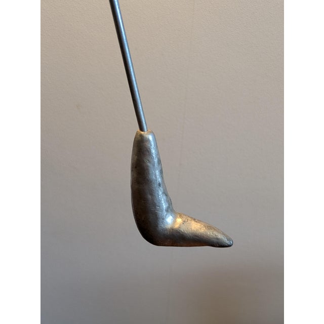 Metal Tripod Lamp by Louis Drimmer, France, 1980 For Sale - Image 7 of 16