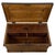 Antique Victorian Pine Fitted Chest Coffer For Sale - Image 3 of 12