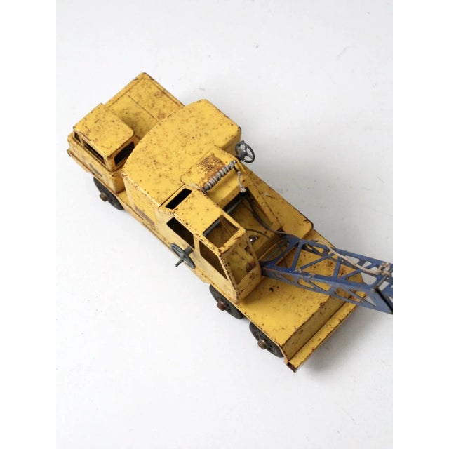 Vintage Ny Lint Toy Crane For Sale - Image 9 of 13