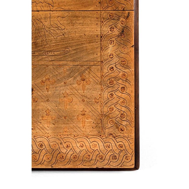 Aesthetic Movement Red Walnut Side Table For Sale - Image 10 of 13