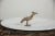 :: Vintage handmade African bronze Kori bustard bird. Circa mid 20th century and possibly older, this piece has such...