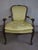 French Vintage French Louis XV Style Fauteuils by Hickory Furniture Co., a Pair For Sale - Image 3 of 14