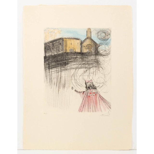 Salvador Dali (Spanish, 1904-1989), "The Glory That Was Spain", Drypoint and Etching with Pochoir, 1975, signed in pencil...