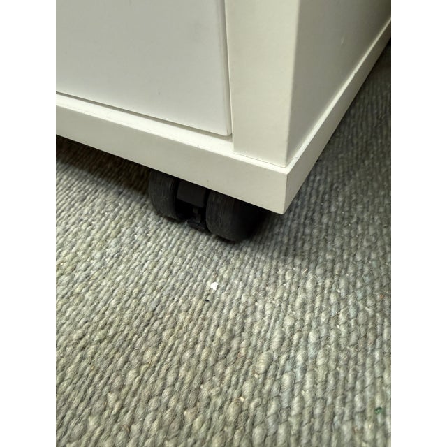Room & Board File Cabinet, White For Sale - Image 9 of 11