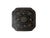 Vintage Chinese Black & Gold Lacquered Wood Basket Floral Geometric Motifs For Sale - Image 11 of 11