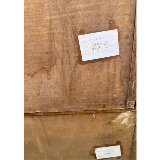 Mid-Century Italian Venetian Hand Painted Chinoiserie Secretary Desk For Sale In Atlanta - Image 6 of 9