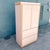 Postmodern Pink Gloss Laminate and Faux Bamboo Armoire For Sale - Image 9 of 9