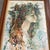 Original 12 x 16 painting on cardboard signed bottom left Overall size with vintage frame is approximately 15.5 x 19.5