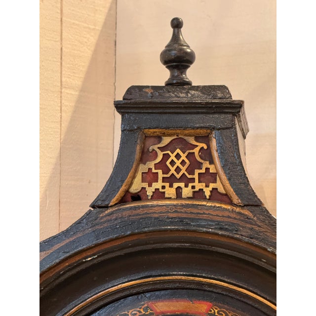 18th Century English Chinoiserie Clock For Sale - Image 9 of 16