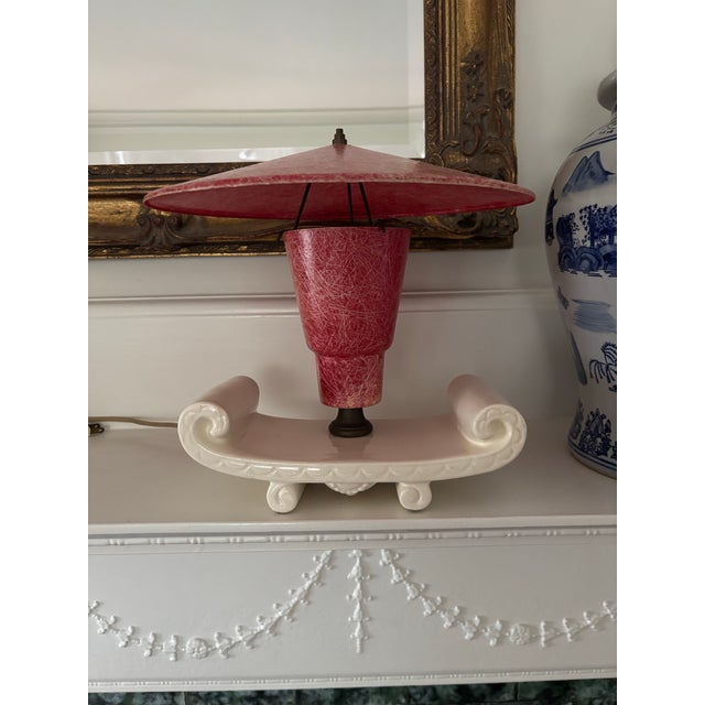 Mid-Century Modern Vintage Magic Carpet Tv Lamp For Sale - Image 3 of 5
