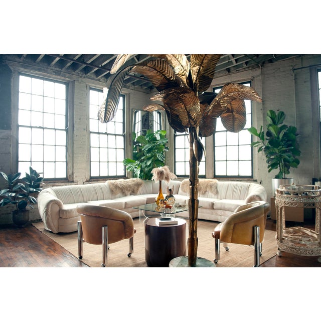 1980s Vladimir Kagan Style Postmodern Sectional Sofa For Sale - Image 12 of 13