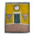Whimsical Yellow Interior Painting For Sale