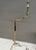 1930s Art Deco Brass & Leather Floor Lamp attributed to Hugo Gorge for Kalmar, Austria, 1930s by Hugo Gorge For Sale - Image 5 of 12
