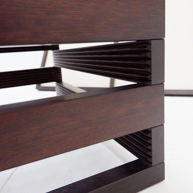 Vintage Tetra Coffee Table by Bernard Vuarnesson for Bellato, 1970 For Sale - Image 12 of 18