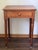 Chestnut 1850s American Primitive Honey Wood Accent Table With Sheraton Legs For Sale - Image 8 of 8