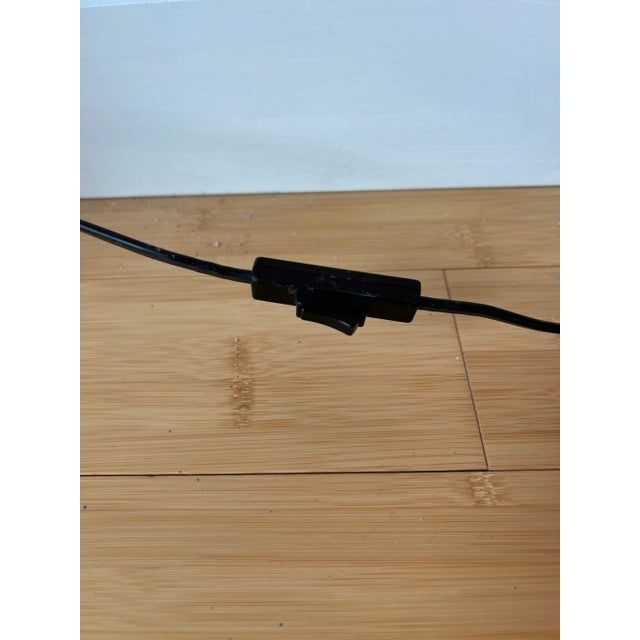 Vintage Large Acrylic Glass Tusk Table Lamp From Maison Jansen, 1970s For Sale - Image 11 of 12