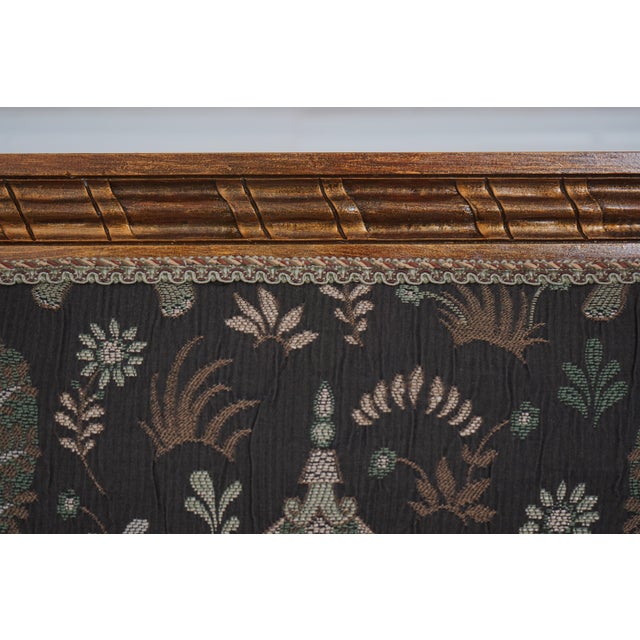 Pair of Louis XVI Style Gilded Wood Armchairs For Sale - Image 17 of 18