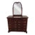 Colonial Furniture Solid Cherry Dresser With Mirror For Sale