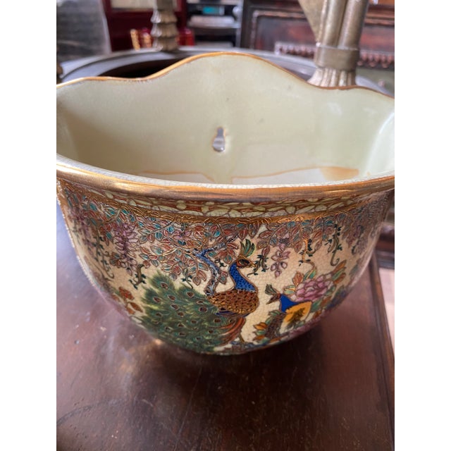 1970s Decorative Asian Wall Pockets - A Pair For Sale - Image 5 of 7