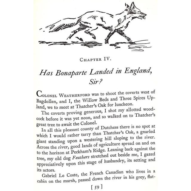 White "The Southborough Fox: And Other Colonel Weatherford Stories" 1939 Grand, Gordon (Signed) For Sale - Image 8 of 13