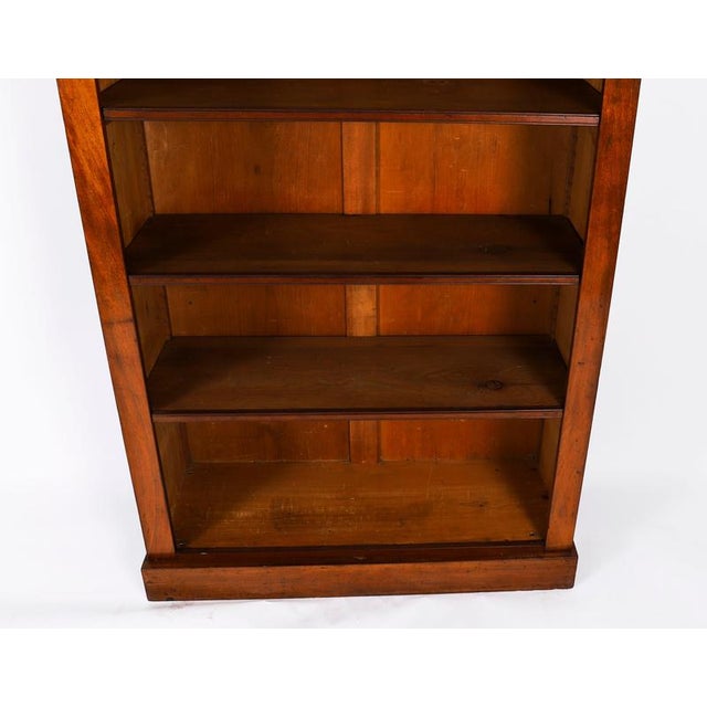 Antique 19th Century Victorian Open Bookcase For Sale - Image 4 of 11