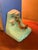 Vintage 1949 Roseville Pottery Ming Tree Bookends Shape 559 Turquoise - A Pair For Sale - Image 9 of 13