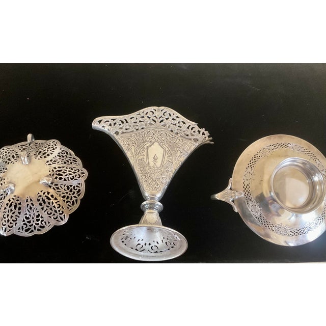 Early 20th Century A Collection of Three Art Nouveau Table Top Decor-Set of Three (3) For Sale - Image 9 of 15