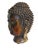 Plastic Buddha Head 4"w X 4.5"d X 7"h Bronzed Resin For Sale - Image 7 of 10