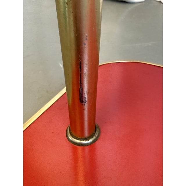 Mid-Century Modern Formica and Brass Side Table by Luisa & Ico Paris for MB Italy, 1960s For Sale - Image 13 of 18