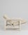 White Patinated Reclining Lounge Armchair For Sale - Image 13 of 18