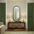 Modern Osman Glossy Wild Green Wall Mirror For Sale - Image 3 of 11