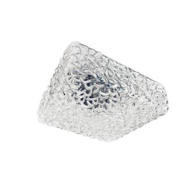 Pebble Glass Flush Mount Fixture by Rupert Nikoll, Austria For Sale - Image 6 of 8